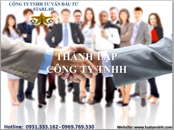 THÀNH LẬP CÔNG TY TRÁCH NHIỆM HỮU HẠN